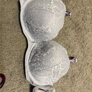 Victoria's Secret Lace Underwire Bra - White